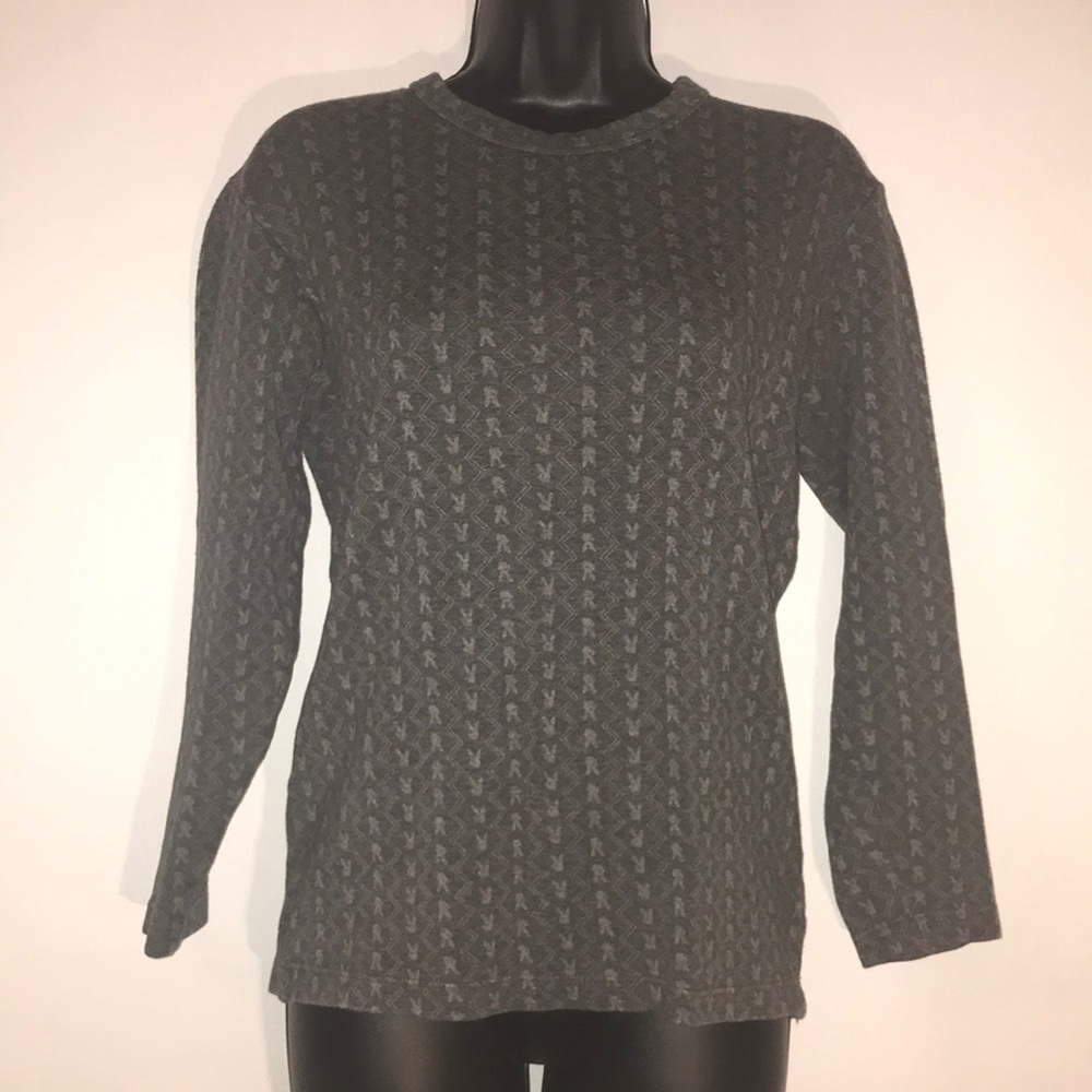Playboy Pinstriped Sweater